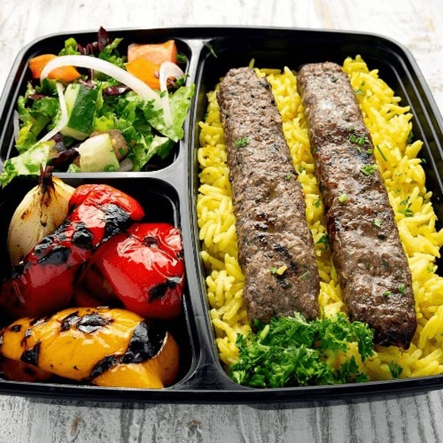 Kifta Kabab Platter.